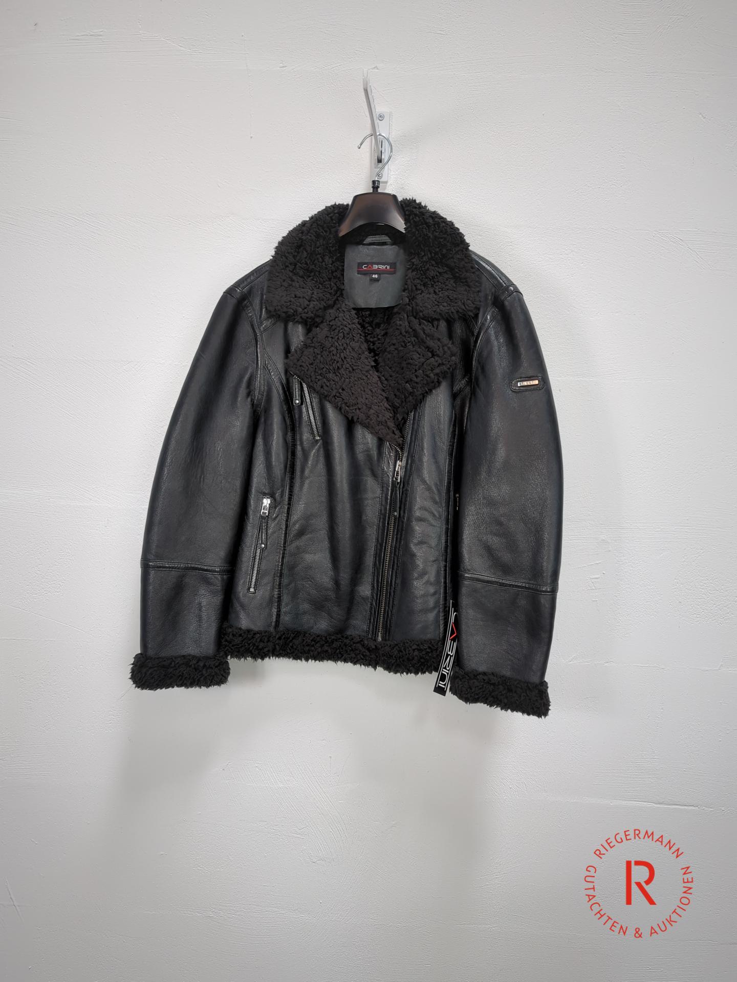 DAMEN LEDERJACKE GRÖSSE 46